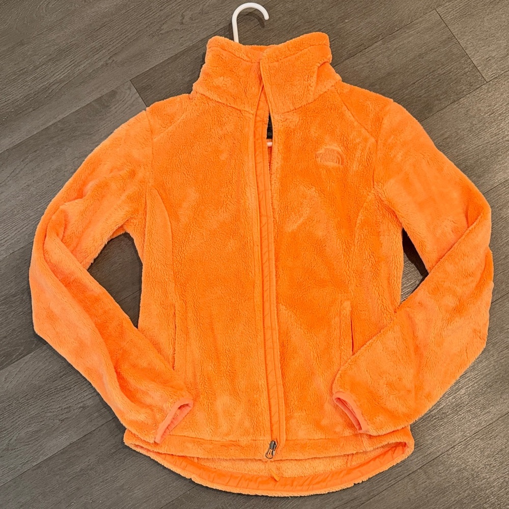 The North Face Orange Fleece Jacket